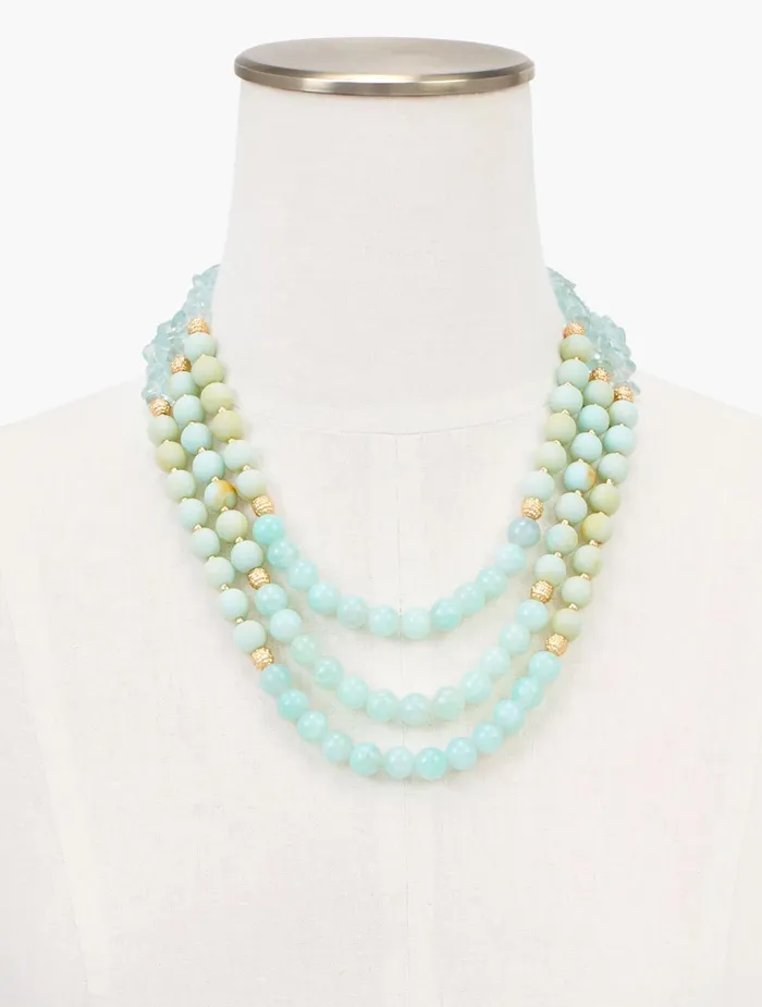 Women Jewelry Talbots Torsade Necklace Willow Green