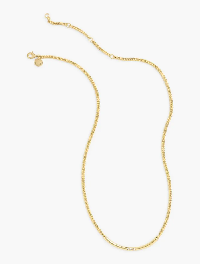 Women Jewelry Talbots VermeilPlated Sterling Necklace Gold