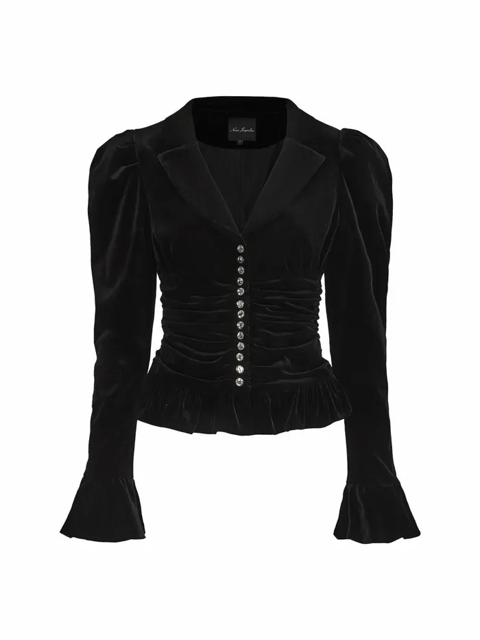 Women Josie Velvet Top Nana Jacqueline Tops