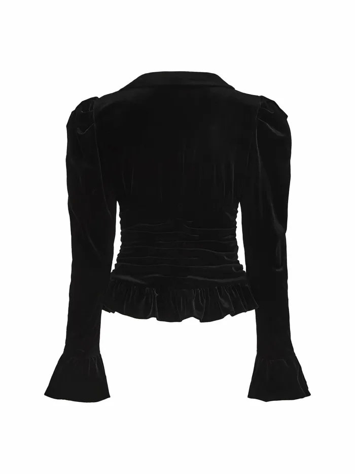 Women Josie Velvet Top Nana Jacqueline Tops