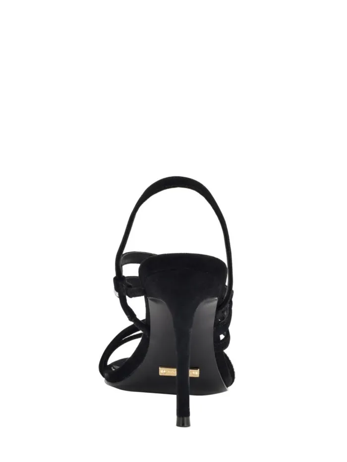 Women Kaden Crystal Strappy Heel Black1 Marciano Shoes Women Kaden Crystal Strappy Heel Black1 Marciano Shoes