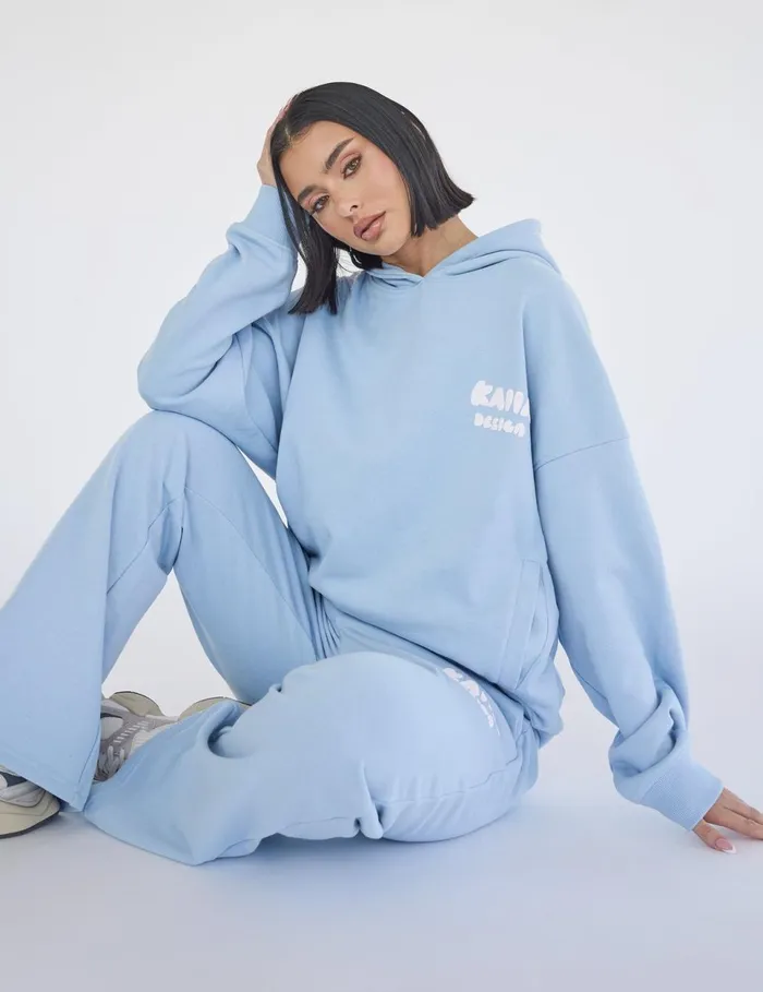 Women Kaiia Design Bubble Logo Oversized Hoodie Baby Blue Blue Public Desire View All Clothing Women Kaiia Design Bubble Logo Oversized Hoodie Baby Blue Blue Public Desire View All Clothing