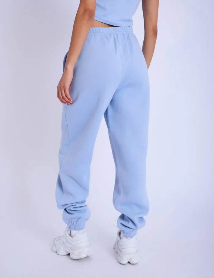 Women Kaiia Logo Cuffed Joggers Light Blue Blue Public Desire Jogger and Leggings