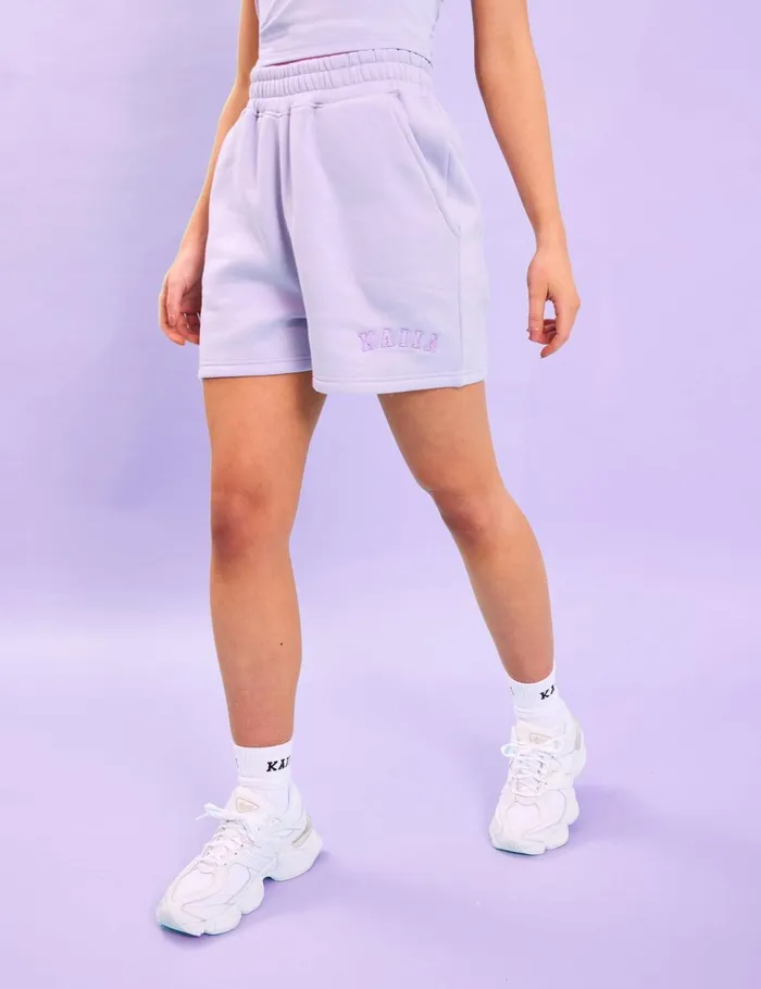 Women Kaiia Logo Sweat Shorts Lilac Lilac Public Desire Holiday