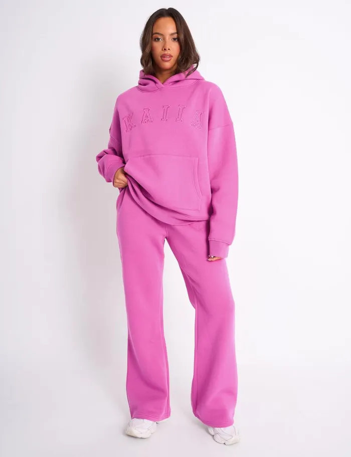 Women Kaiia Oversized Hoodie Hot Pink Pink Public Desire Tailoring