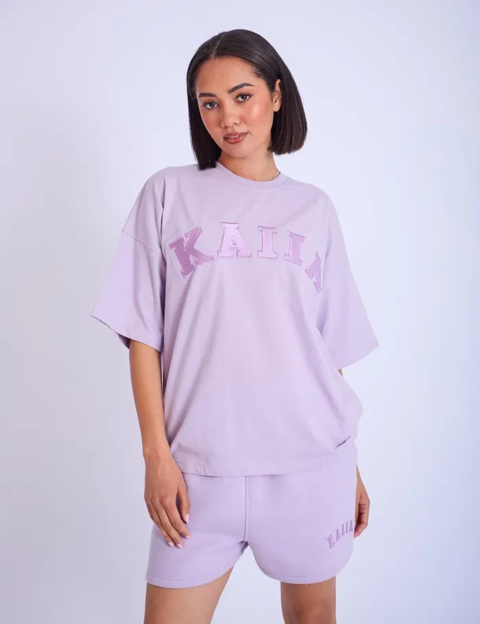 Women Kaiia Oversized Tshirt Lilac Purple Public Desire Tops
