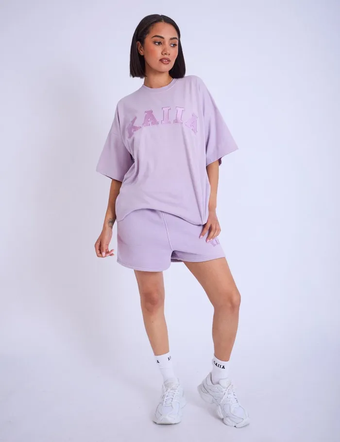 Women Kaiia Oversized Tshirt Lilac Purple Public Desire Tops