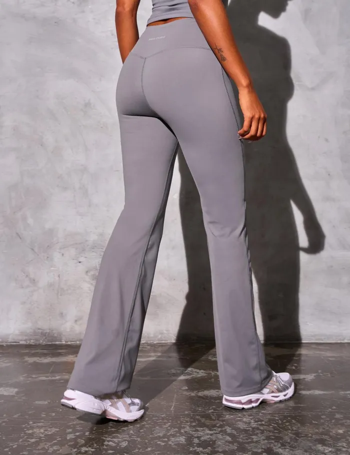 Women Kaiia Sculpt Yoga Pants Slate Grey Grey Public Desire Sculpt and Reset
