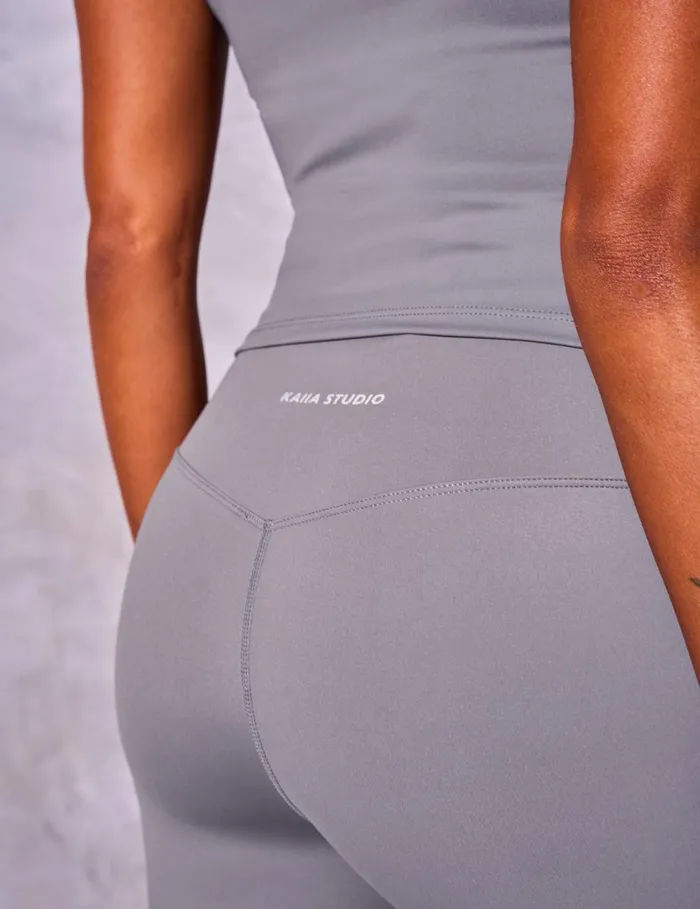 Women Kaiia Sculpt Yoga Pants Slate Grey Grey Public Desire Sculpt and Reset