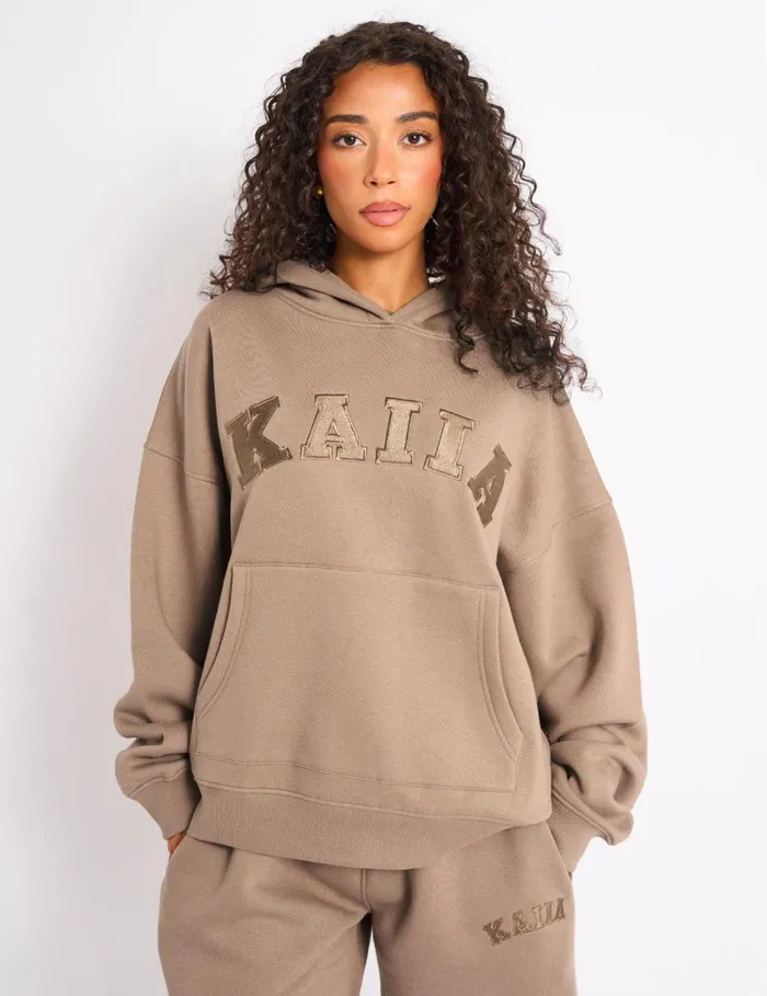Women Kaiia Slogan Oversized Hoodie Latte Latte Public Desire Sweatshirt and Hoodies Women Kaiia Slogan Oversized Hoodie Latte Latte Public Desire Sweatshirt and Hoodies