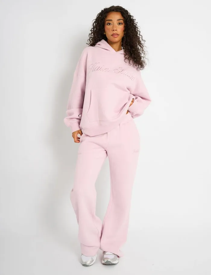 Women Kaiia Studio Oversized Hoodie Pink Chai Pink Public Desire Sweatshirt and Hoodies