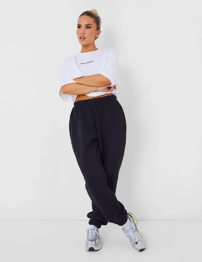 Women Kaiia Studio Oversized Tshirt White White Public Desire Curve