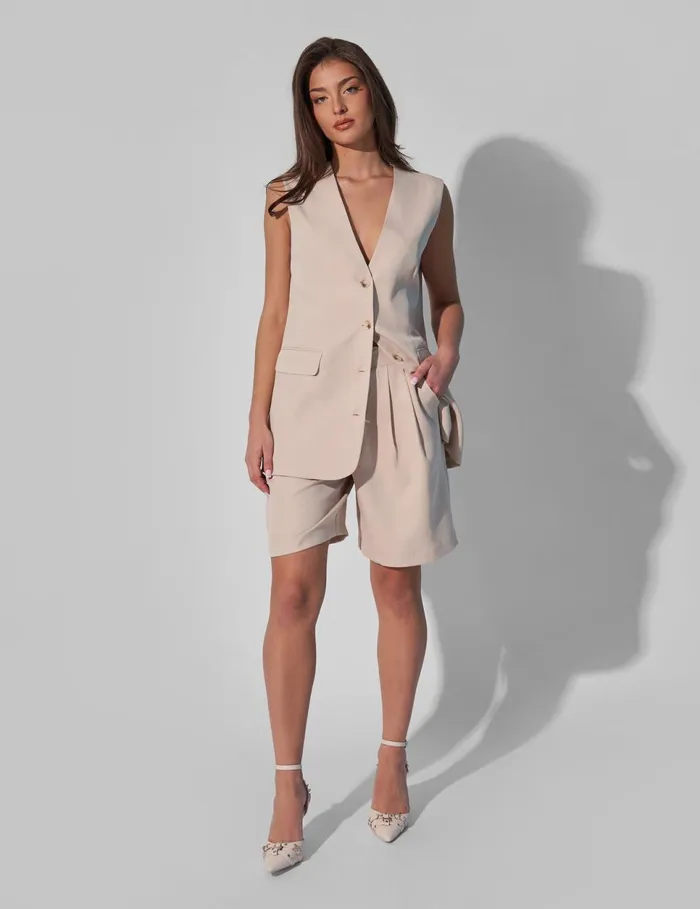 Women Kaiia Tailored Highwaisted Shorts Co Ord Cream Cream Public Desire Shorts Women Kaiia Tailored Highwaisted Shorts Co Ord Cream Cream Public Desire Shorts