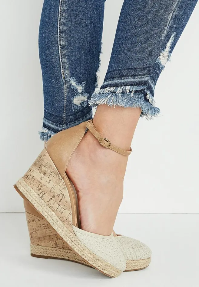 Women Kancan Skinny Mid Rise Frayed Ripped Jean Maurices Jeans