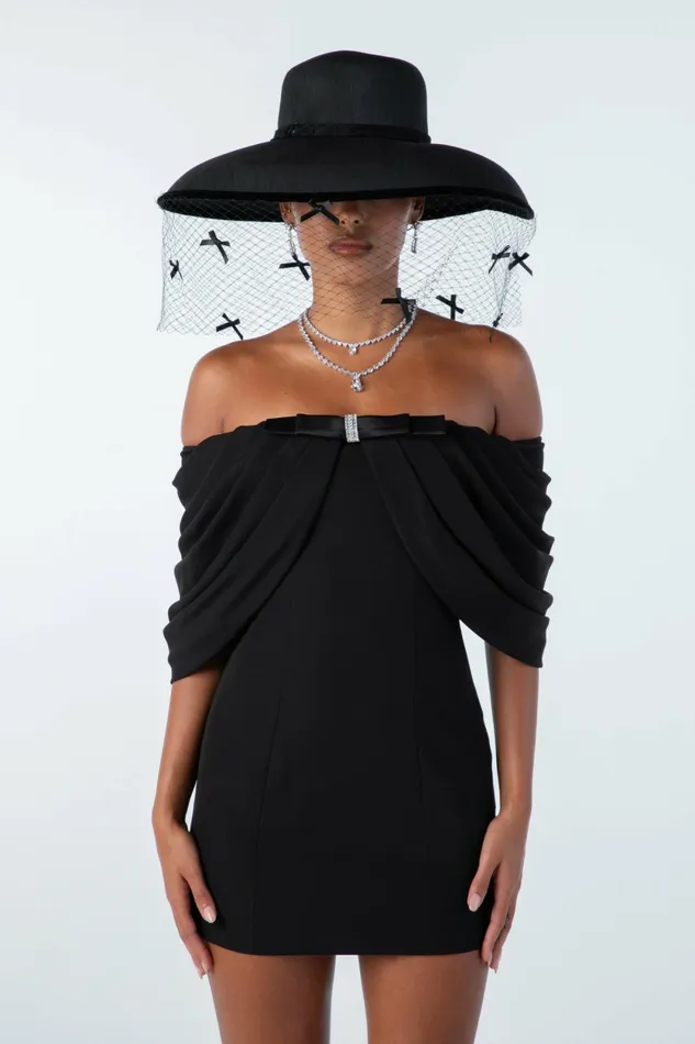 Women Kate Bow Dress Nana Jacqueline Mini
