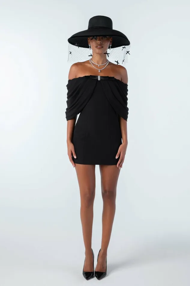 Women Kate Bow Dress Nana Jacqueline Mini