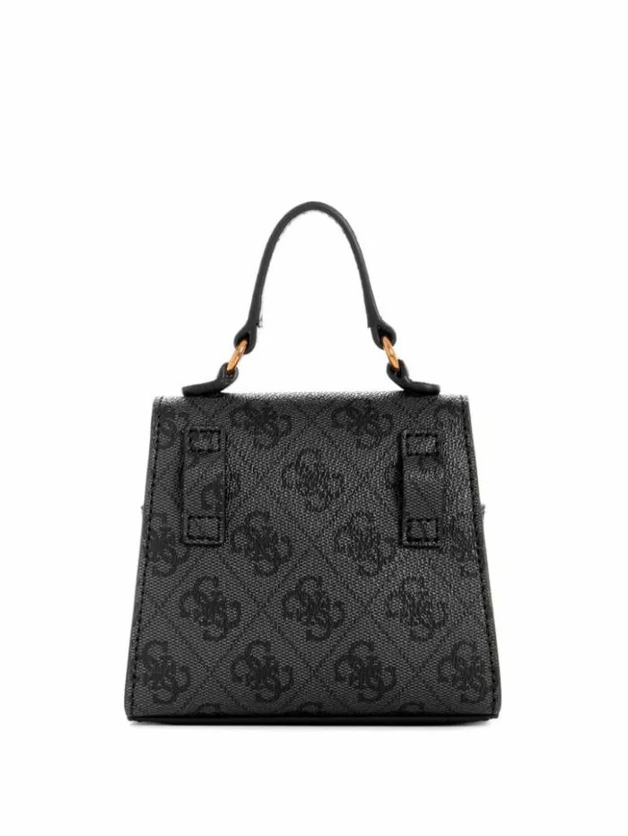 WomenKids GUESS Handbags Sestri Quattro G Micro Mini Satchel Cloud Wash