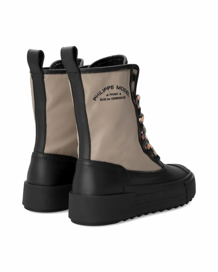 WomenKids Paris Haute Sneakers BrownBlack ShoesParis Philippe Model Paris Hybrid