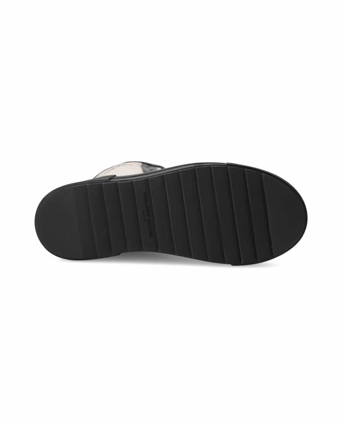 WomenKids Paris Haute Sneakers BrownBlack ShoesParis Philippe Model Paris Hybrid