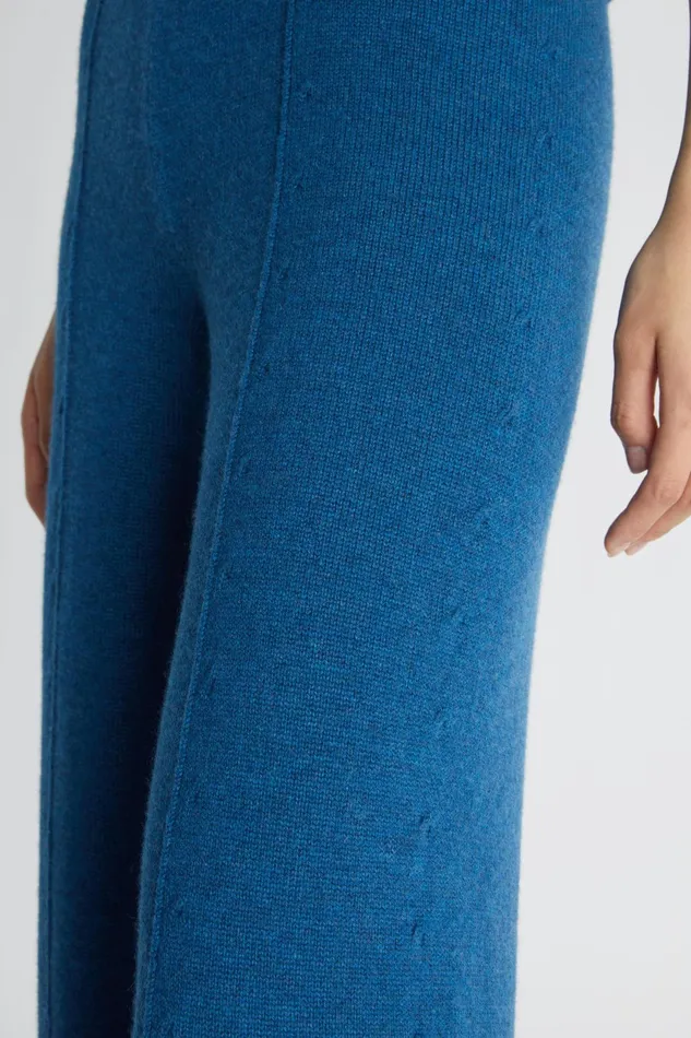 Women Knitwear Ermanno Scervino Cashmere Taupe Palazzo Pants 8211 Ermanno Scervino Taupe