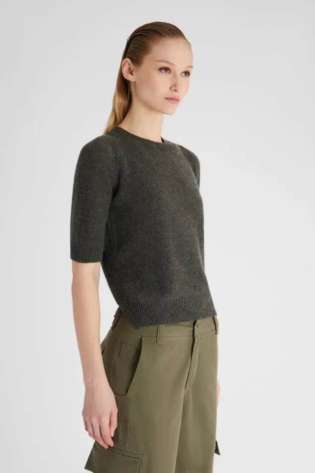 Women Knitwear Ermanno Scervino Pure Cashmere Tshirt
