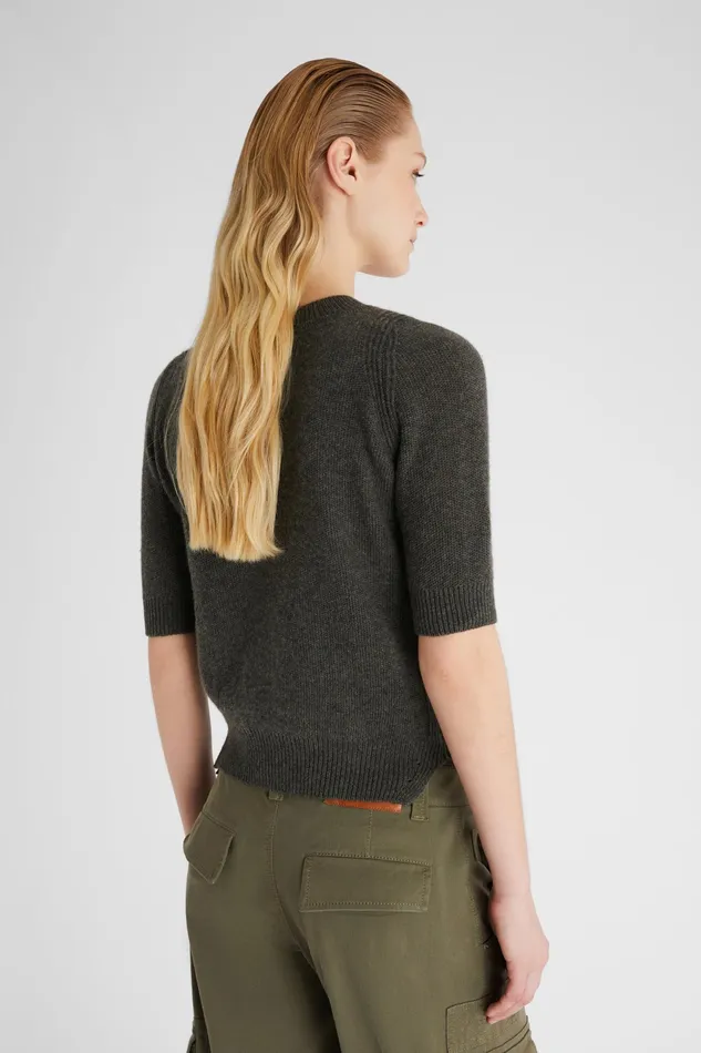 Women Knitwear Ermanno Scervino Pure Cashmere Tshirt