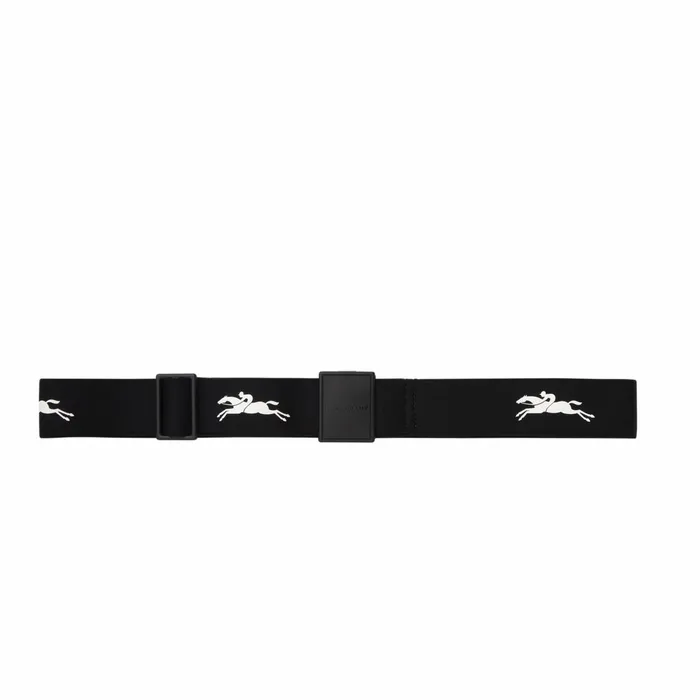 Women Ladies039 Belt Black Longchamp Belts