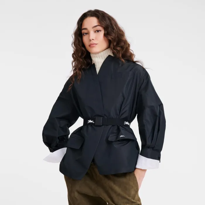 Women Ladies039 Belt Black Longchamp Belts