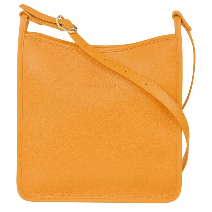 Women Le Foulonn M Crossbody Bag Apricot Longchamp Crossbody Bags