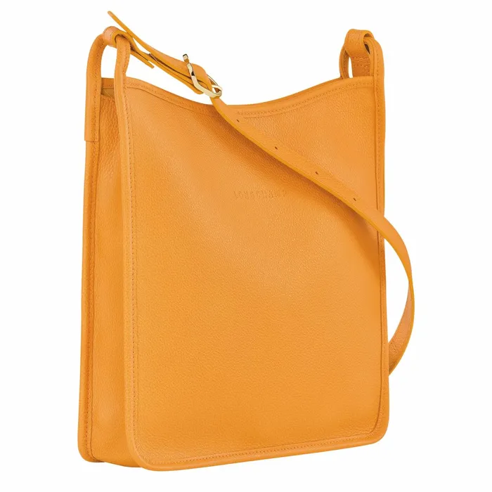 Women Le Foulonn M Crossbody Bag Apricot Longchamp Crossbody Bags