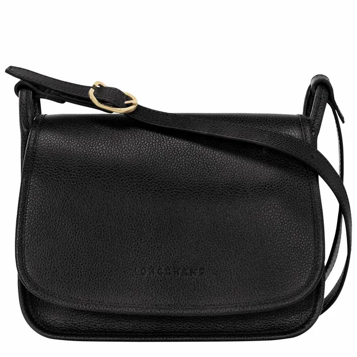Women Le Foulonn M Crossbody Bag Black Longchamp Crossbody Bags