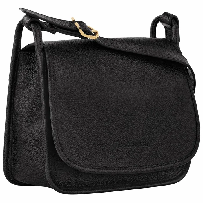 Women Le Foulonn M Crossbody Bag Black Longchamp Crossbody Bags