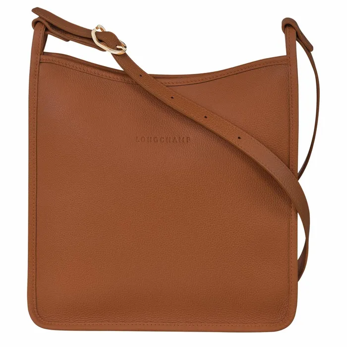 Women Le Foulonn M Crossbody Bag Caramel Longchamp Crossbody Bags