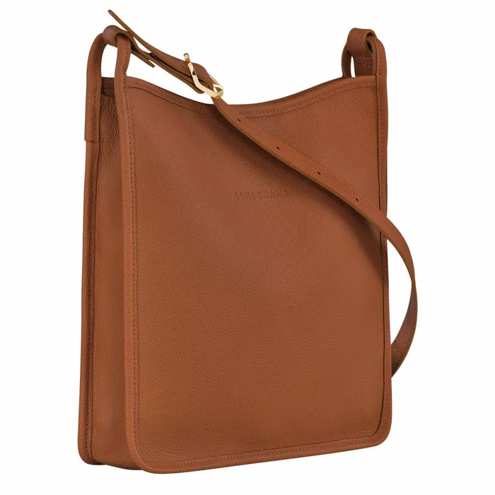 Women Le Foulonn M Crossbody Bag Caramel Longchamp Crossbody Bags