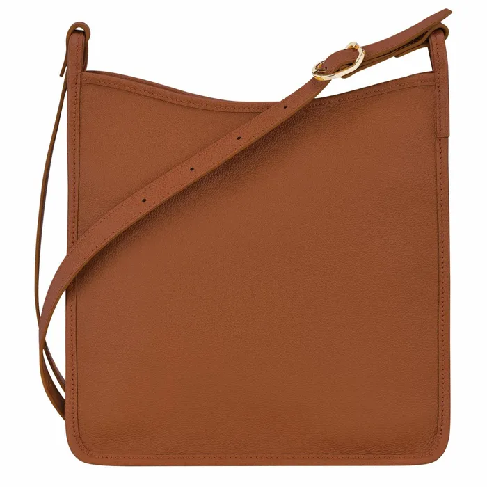 Women Le Foulonn M Crossbody Bag Caramel Longchamp Crossbody Bags