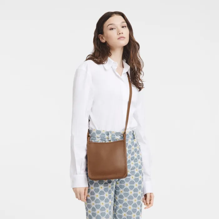Women Le Foulonn S Crossbody Bag Caramel Longchamp Crossbody Bags