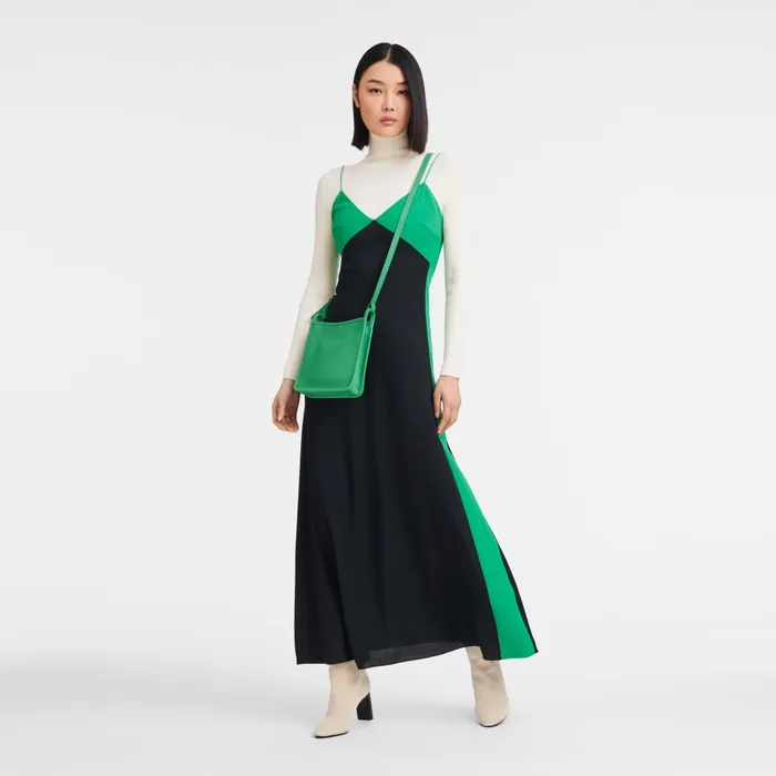 Women Le Foulonn S Crossbody Bag Green Longchamp Crossbody Bags