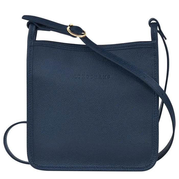 Women Le Foulonn S Crossbody Bag Navy Longchamp Crossbody Bags