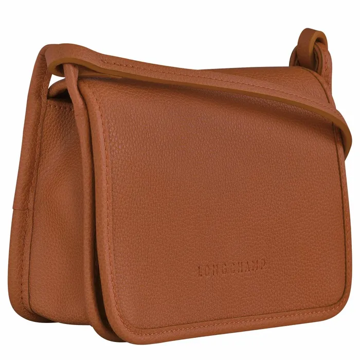 Women Le Foulonn XS Clutch Caramel Longchamp Leather Clutches