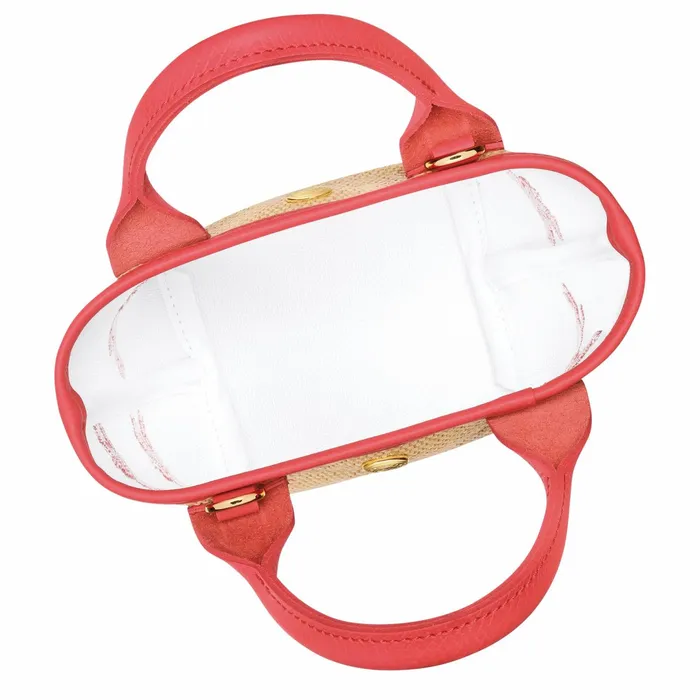 Women Le Panier Pliage XS Basket Strawberry Longchamp Handbags