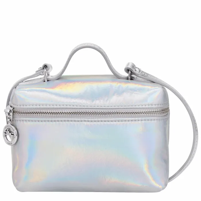 Women Le Pliage Collection XS Crossbody Bag Silver Longchamp Crossbody Bags