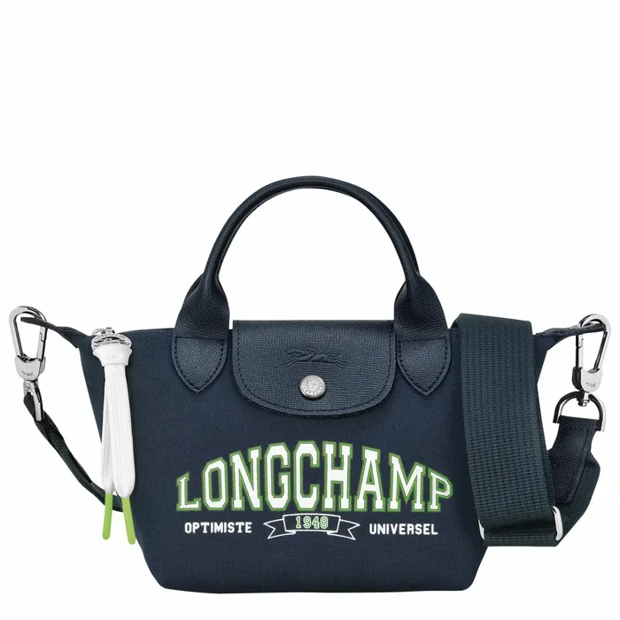 Women Le Pliage Collection XS Handbag Navy Longchamp Handbags