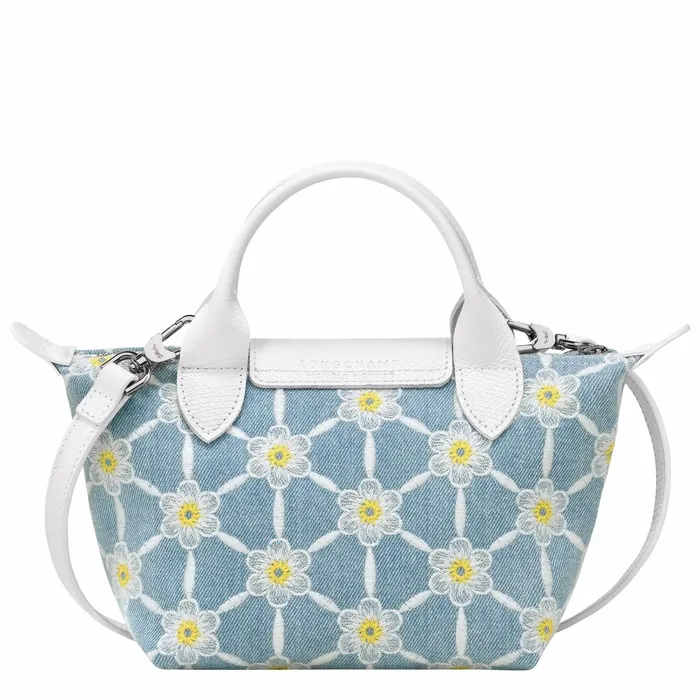 Women Le Pliage Collection XS Handbag Sky Blue Longchamp Handbags