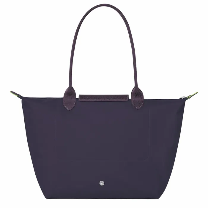 Women Le Pliage Green L Tote Bag Bilberry Longchamp Shoulder Bags