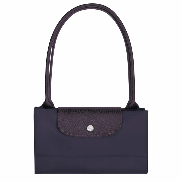 Women Le Pliage Green L Tote Bag Bilberry Longchamp Shoulder Bags