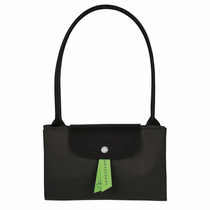 Women Le Pliage Green L Tote Bag Black Longchamp Shoulder Bags