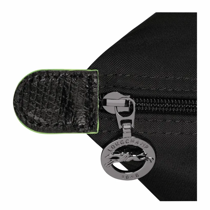 Women Le Pliage Green M Handbag Black Longchamp Handbags