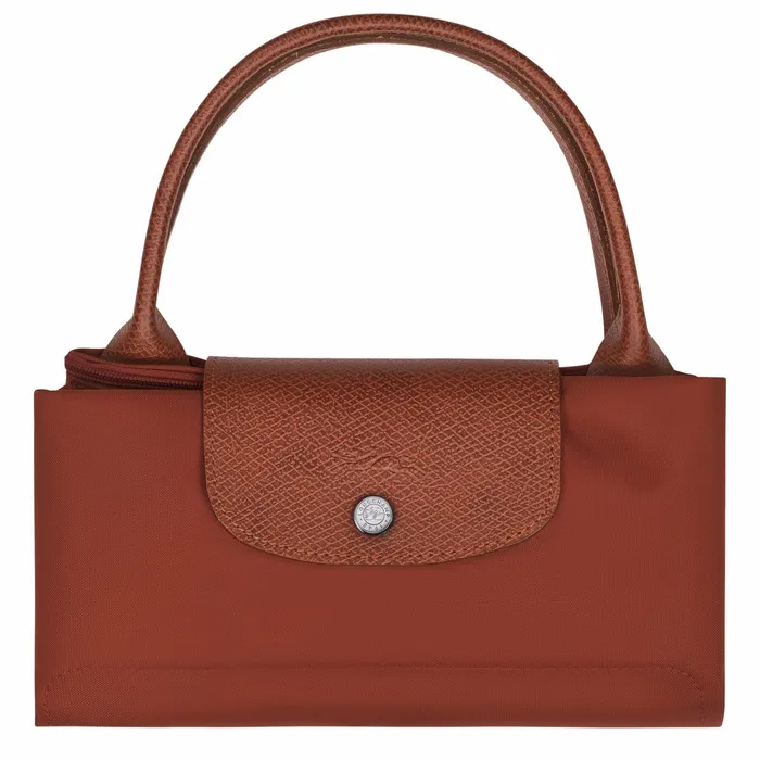 Women Le Pliage Green M Handbag Chestnut Longchamp Handbags