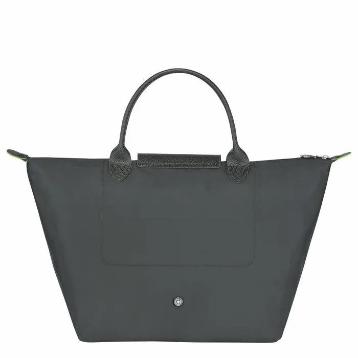 Women Le Pliage Green M Handbag Graphite Longchamp Handbags