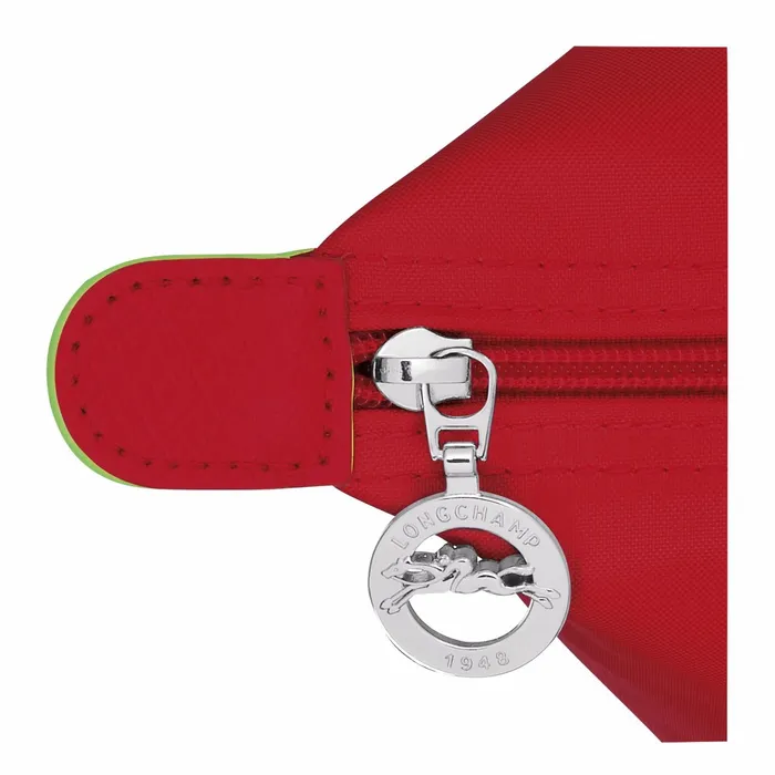 Women Le Pliage Green M Handbag Tomato Longchamp Handbags